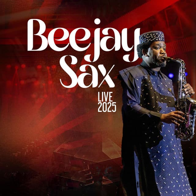 Beejay Sax Live 2025 (Joy Unspeakable) cover art