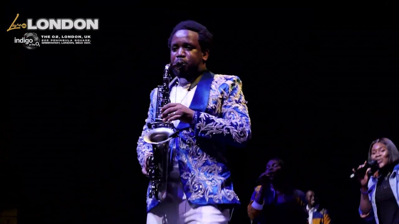 BeeJay Sax performing in London